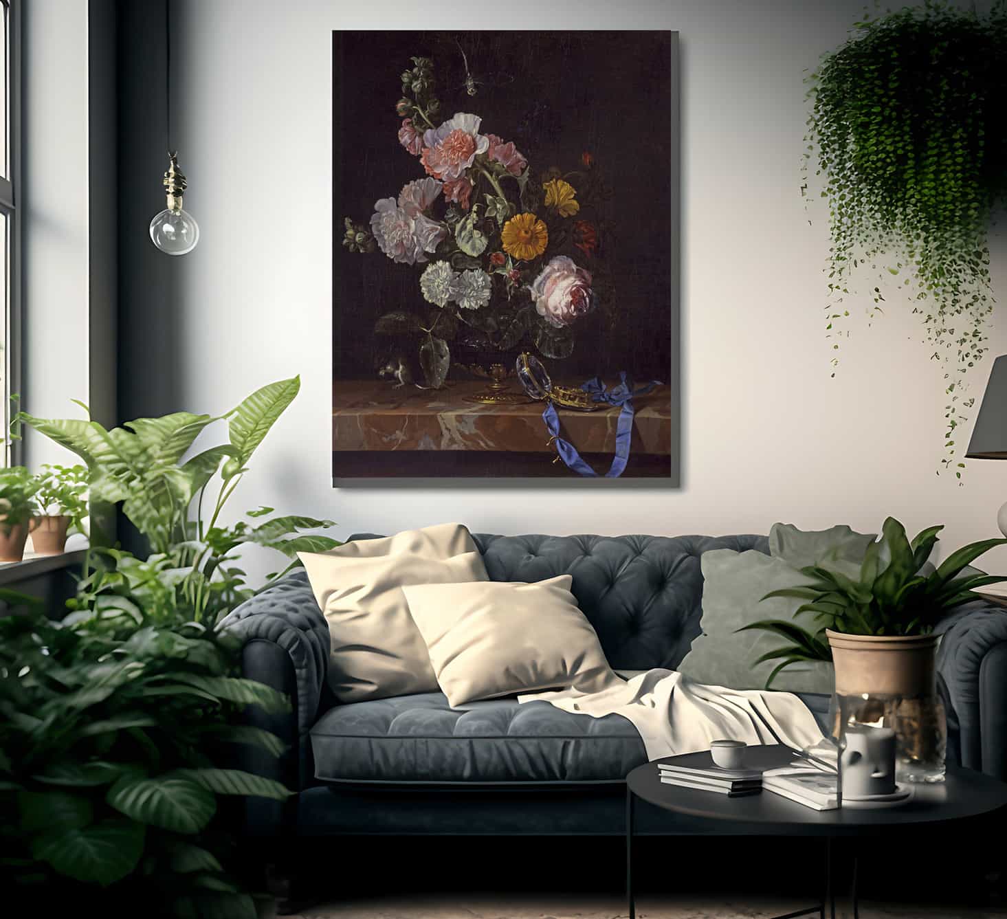 Vanitas Flower Still Life By Willem Van Aelst Fine Art Print