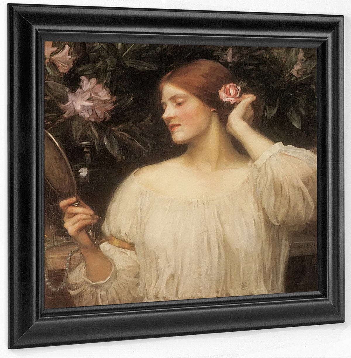 Vanity By John Waterhouse Fine Art Print