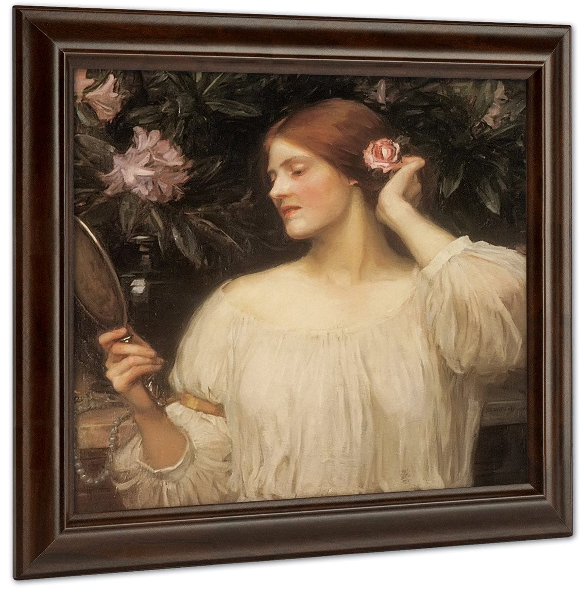 Vanity By John Waterhouse Fine Art Print