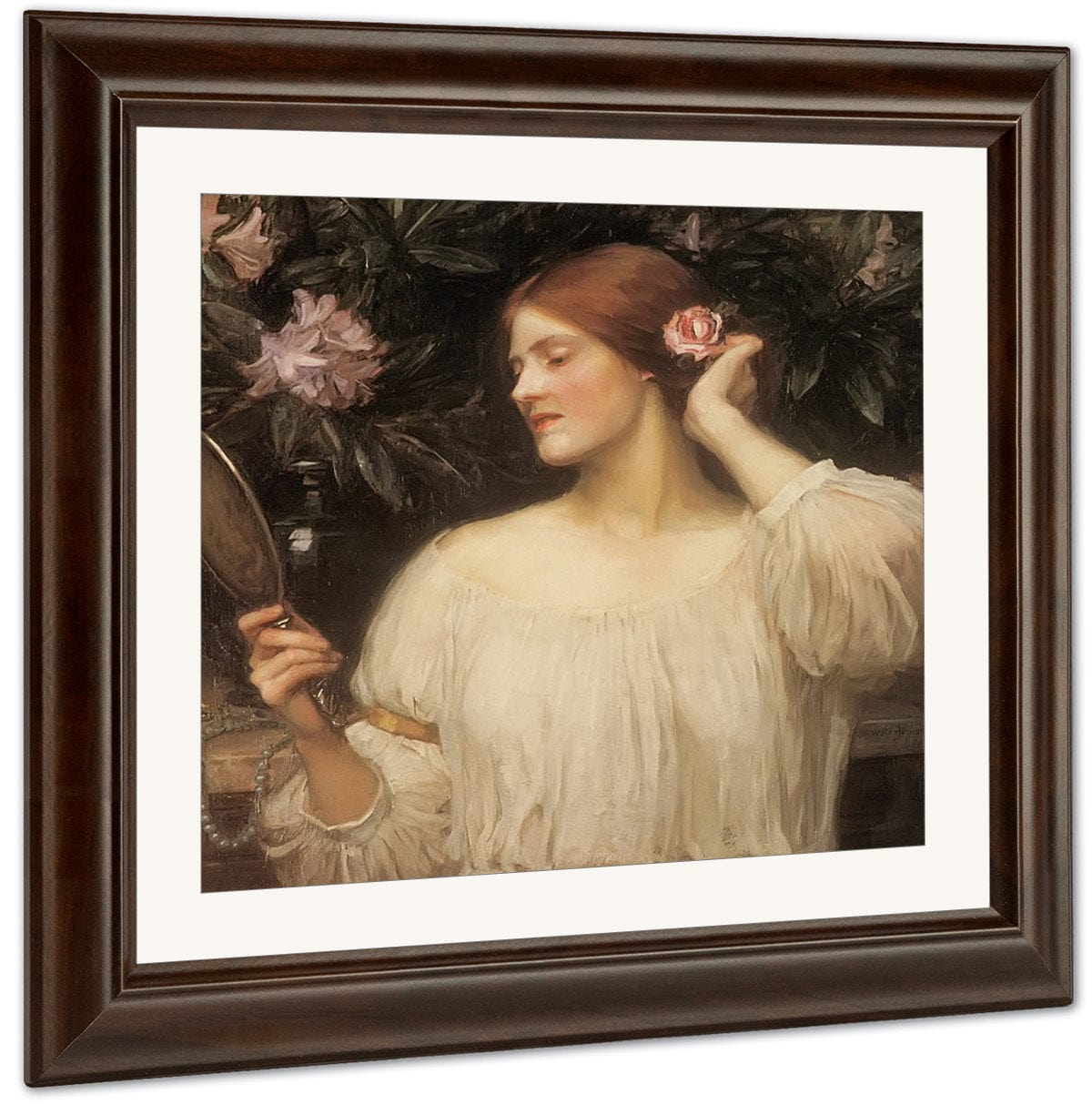 Vanity By John Waterhouse Fine Art Print