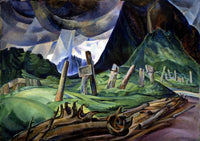 Vanquished Painting Emily Carr Canvas Art Fine Art Print