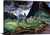 Vanquished Painting Emily Carr Canvas Art Fine Art Print