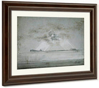 Vardohus Fortress 1870 By Peder Balke Fine Art Print