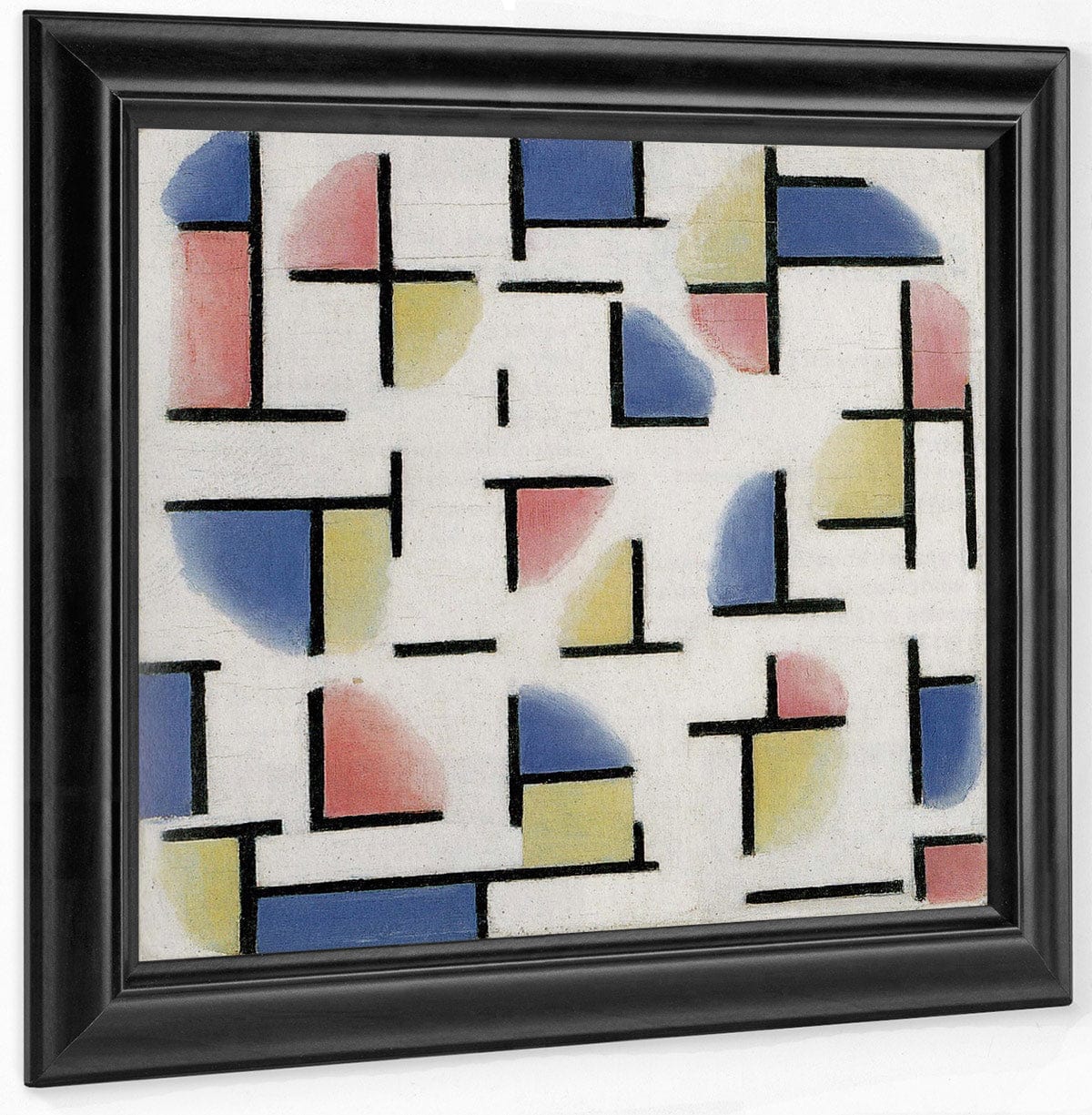 Variation On Composition Xiii 1918 (1) By Theo Van Doesburg Fine Art Print