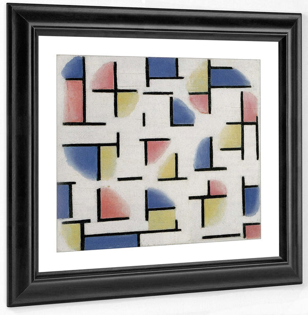 Variation On Composition Xiii 1918 (1) By Theo Van Doesburg Fine Art Print