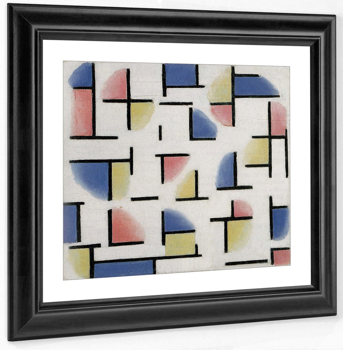 Variation On Composition Xiii 1918 By Theo Van Doesburg Fine Art Print