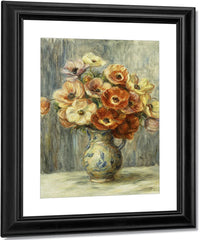 Vase D'anemones By Pierre Auguste Renoir Fine Art Print