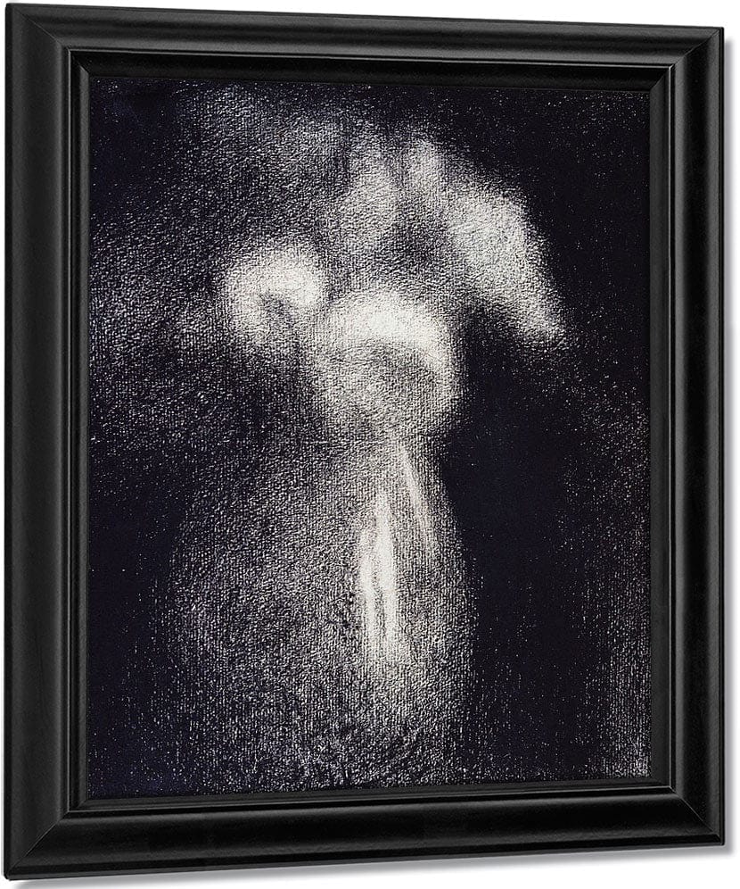 Vase De Fleurs By Georges Pierre Seurat Fine Art Print