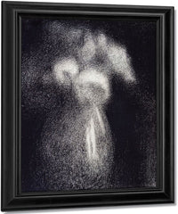 Vase De Fleurs By Georges Pierre Seurat Fine Art Print