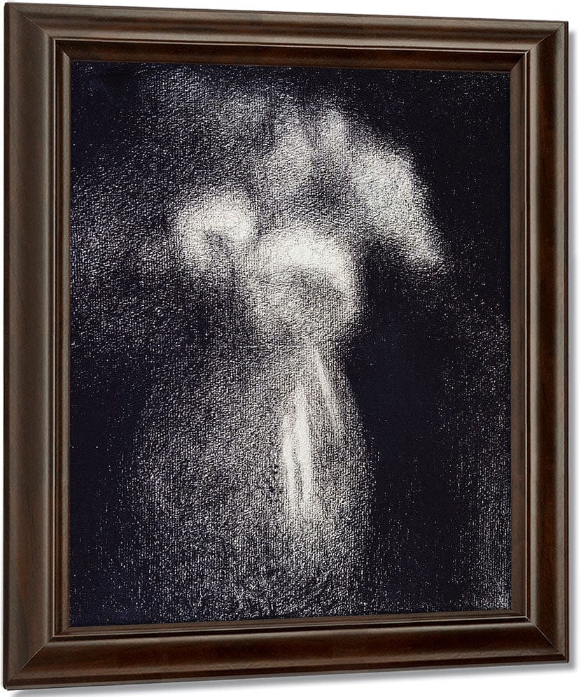 Vase De Fleurs By Georges Pierre Seurat Fine Art Print