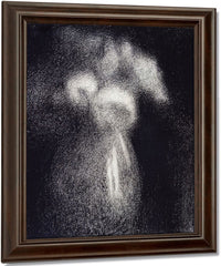 Vase De Fleurs By Georges Pierre Seurat Fine Art Print