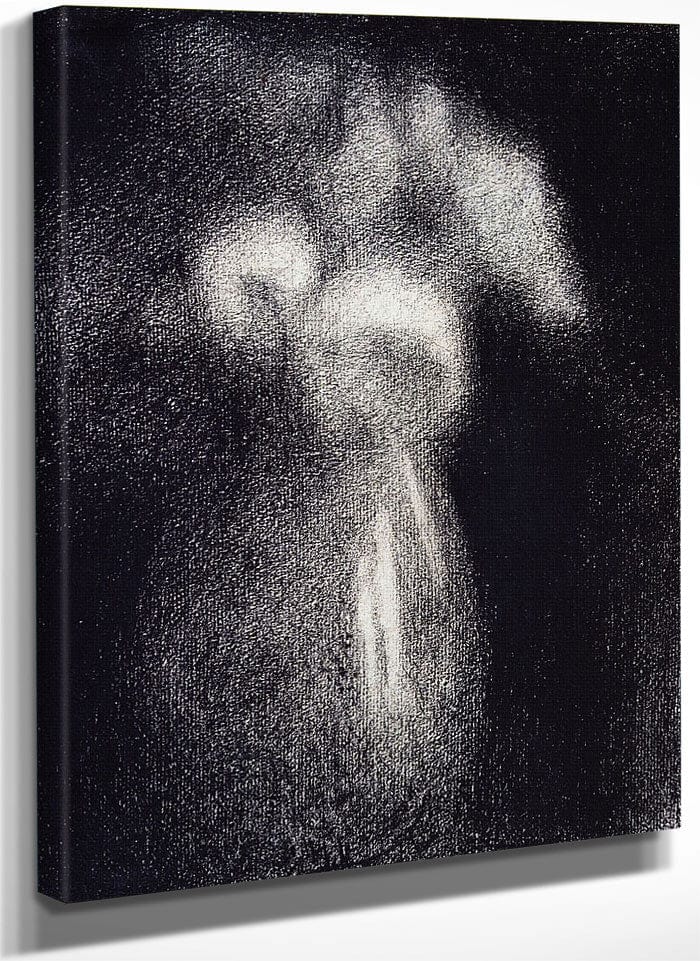 Vase De Fleurs By Georges Pierre Seurat Fine Art Print