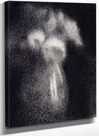 Vase De Fleurs By Georges Pierre Seurat Fine Art Print