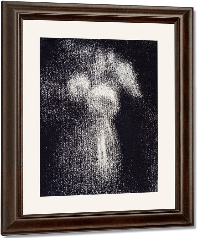 Vase De Fleurs By Georges Pierre Seurat Fine Art Print