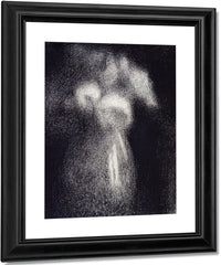 Vase De Fleurs By Georges Pierre Seurat Fine Art Print