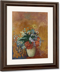 Vase Of Flowers 1 By Odilon Redon Fine Art Print