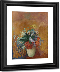 Vase Of Flowers 1 By Odilon Redon Fine Art Print