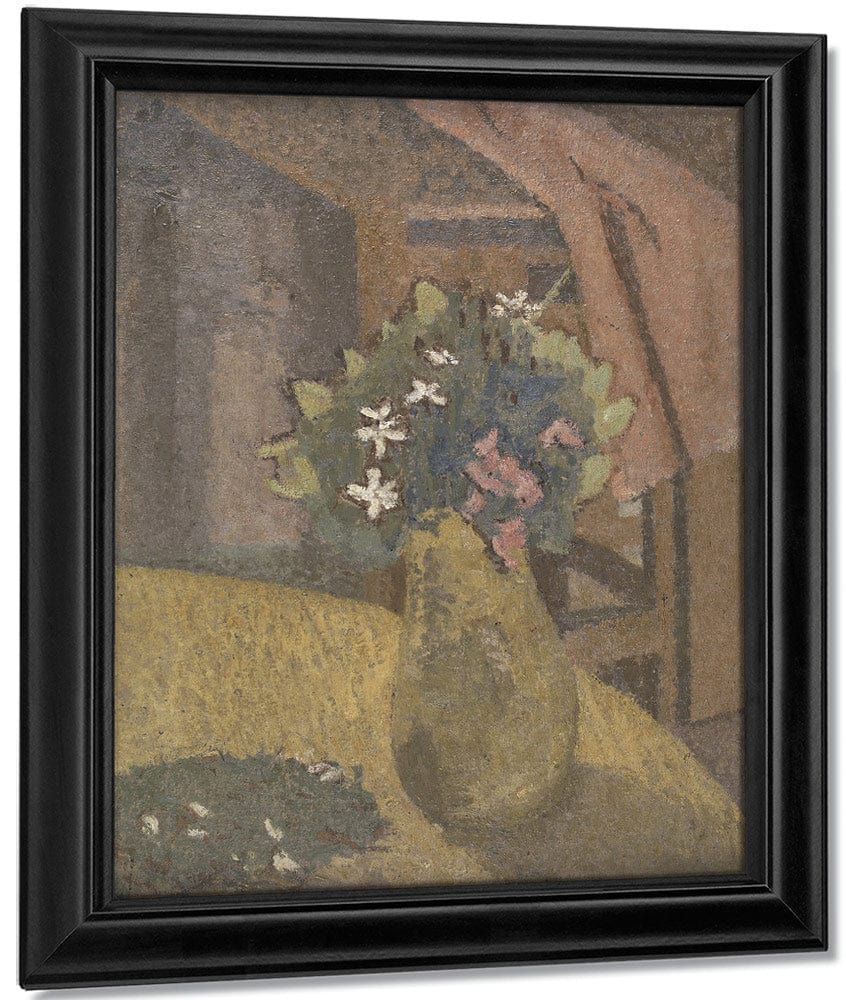 Vase Of Flowers 1918 By Gwendolen Mary John Fine Art Print