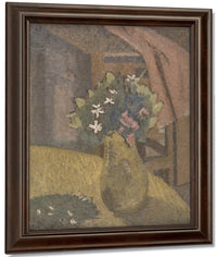 Vase Of Flowers 1918 By Gwendolen Mary John Fine Art Print