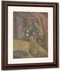 Vase Of Flowers 1918 By Gwendolen Mary John Fine Art Print