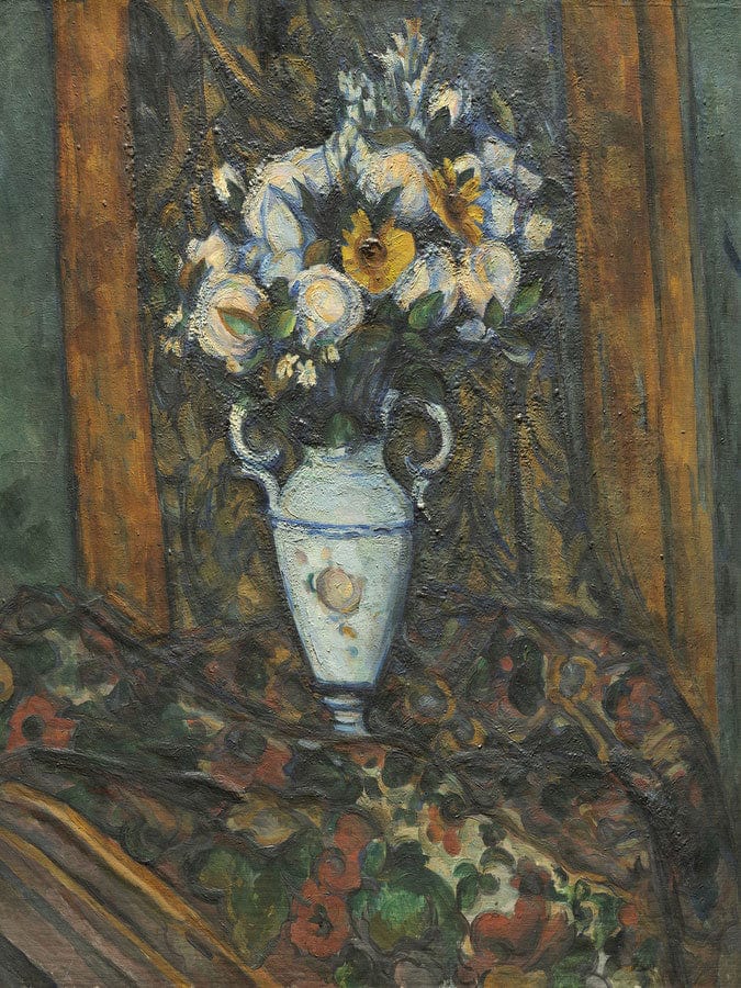 Vase Of Flowers 2 By Paul Cezanne Fine Art Print