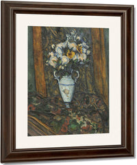 Vase Of Flowers 2 By Paul Cezanne Fine Art Print