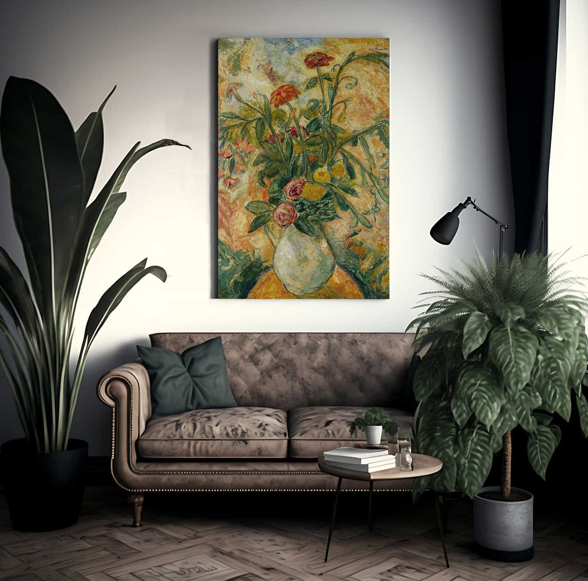 Vase Of Flowers By Alfred Henry Maurer Fine Art Print