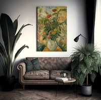 Vase Of Flowers By Alfred Henry Maurer Fine Art Print