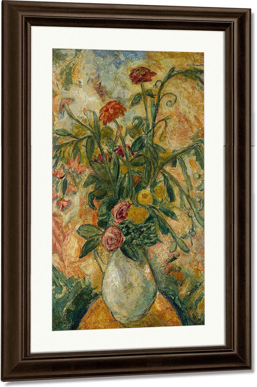 Vase Of Flowers By Alfred Henry Maurer Fine Art Print