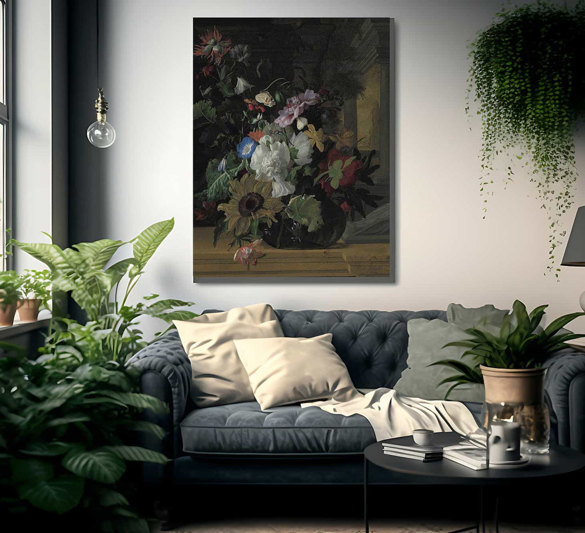 Vase Of Flowers By Rachel Ruysch Fine Art Print