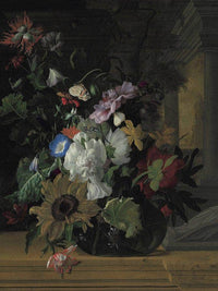 Vase Of Flowers By Rachel Ruysch Fine Art Print