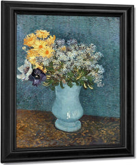 Vase Of Flowers By Vincent Van Gogh Fine Art Print