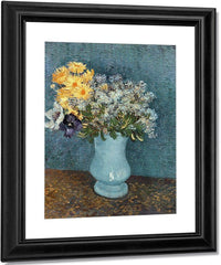 Vase Of Flowers By Vincent Van Gogh Fine Art Print