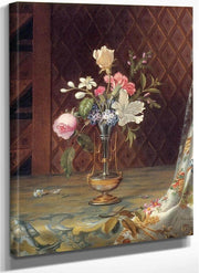 Vase Of Mixed Flowers By Martin Johnson Heade Fine Art Print