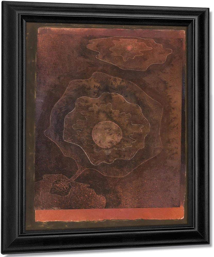 Vegetal  Strange 1929 3 H 17(317) By Paul Klee Fine Art Print