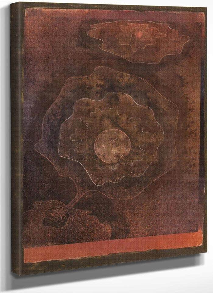 Vegetal  Strange 1929 3 H 17(317) By Paul Klee Fine Art Print