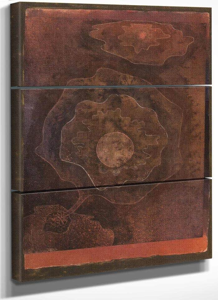 Vegetal  Strange 1929 3 H 17(317) By Paul Klee Fine Art Print