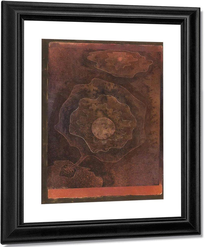 Vegetal  Strange 1929 3 H 17(317) By Paul Klee Fine Art Print