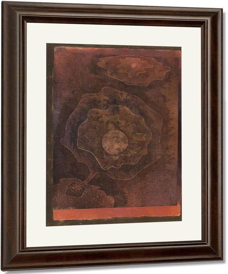 Vegetal  Strange 1929 3 H 17(317) By Paul Klee Fine Art Print