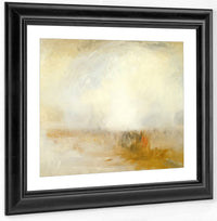 Venetian Scene C By Jwm Turner Fine Art Print