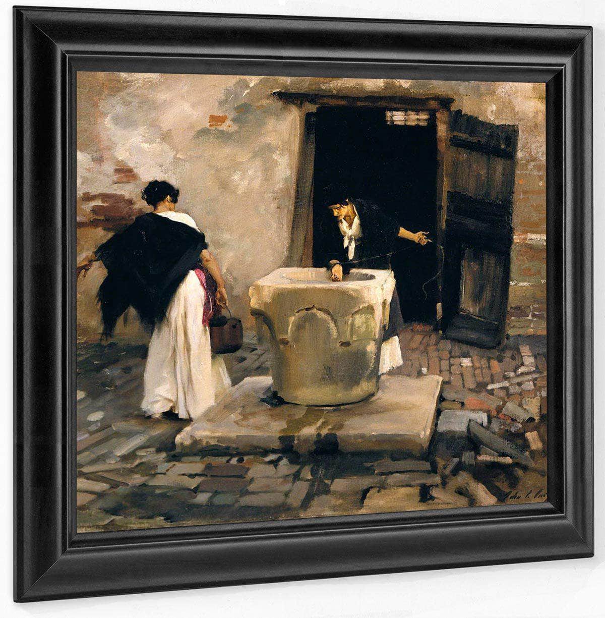 Venetian Water Carriers By John Singer Sargent Fine Art Print
