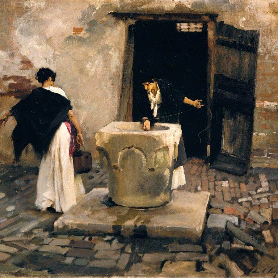 Venetian Water Carriers By John Singer Sargent Fine Art Print