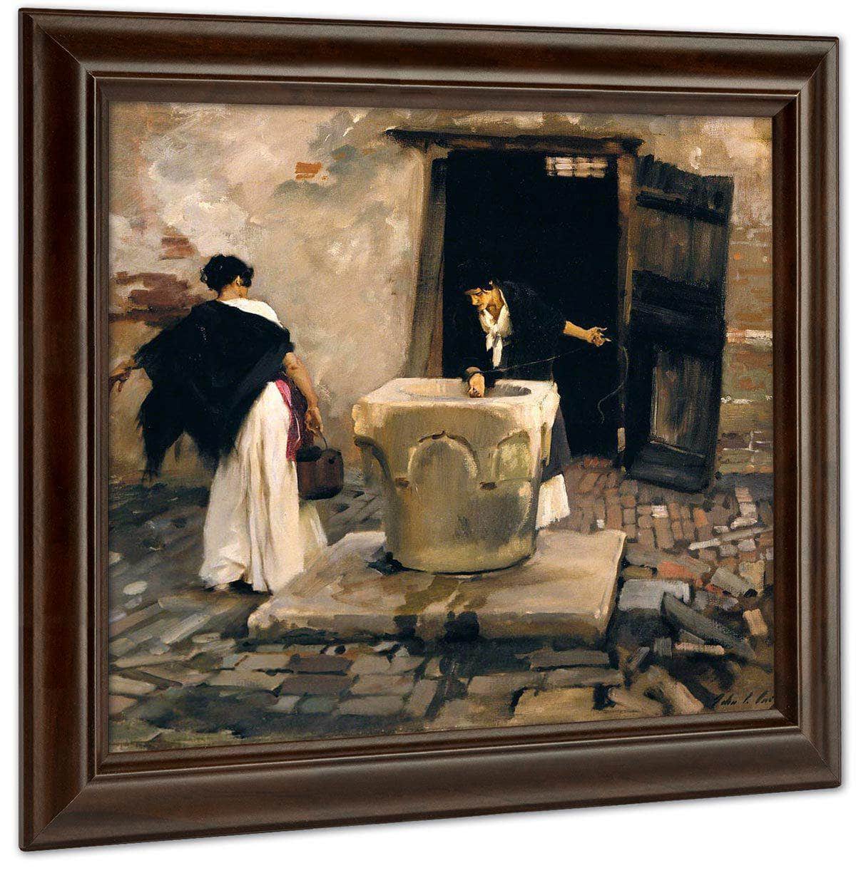 Venetian Water Carriers By John Singer Sargent Fine Art Print