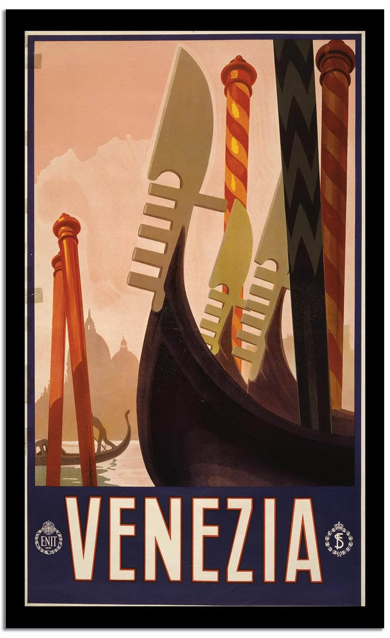Venezia  Wpa Vintage Advertising Fine Art Print