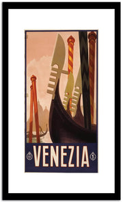 Venezia  Wpa Vintage Advertising Fine Art Print