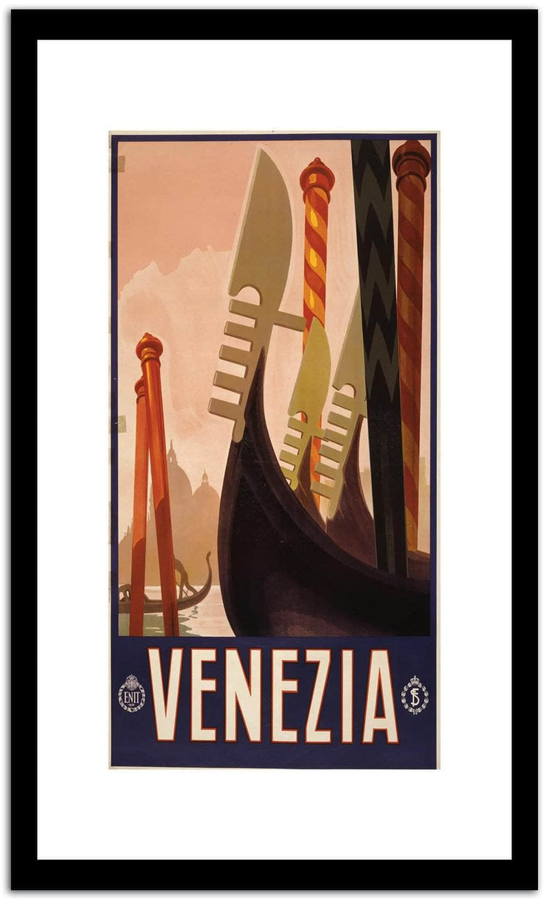 Venezia  Wpa Vintage Advertising Fine Art Print