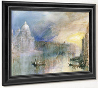 Venice  Grand Canal With Santa Maria Della Salute By Joseph Mallord William Turner Fine Art Print