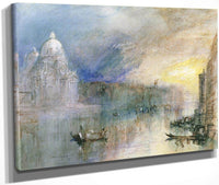 Venice  Grand Canal With Santa Maria Della Salute By Joseph Mallord William Turner Fine Art Print