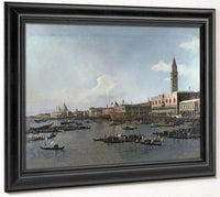 Venice  The Basin Of San Marco On Ascension Day By Canaletto Fine Art Print