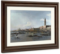 Venice  The Basin Of San Marco On Ascension Day By Canaletto Fine Art Print